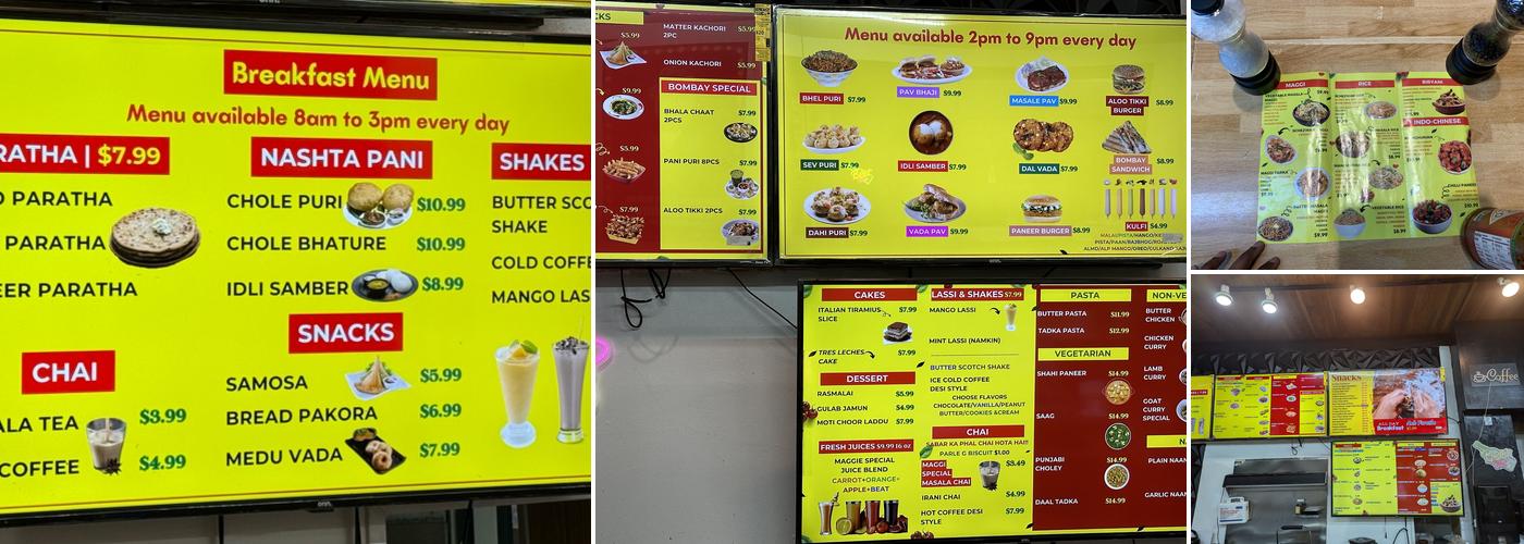 Maggi Point Restaurant Menu