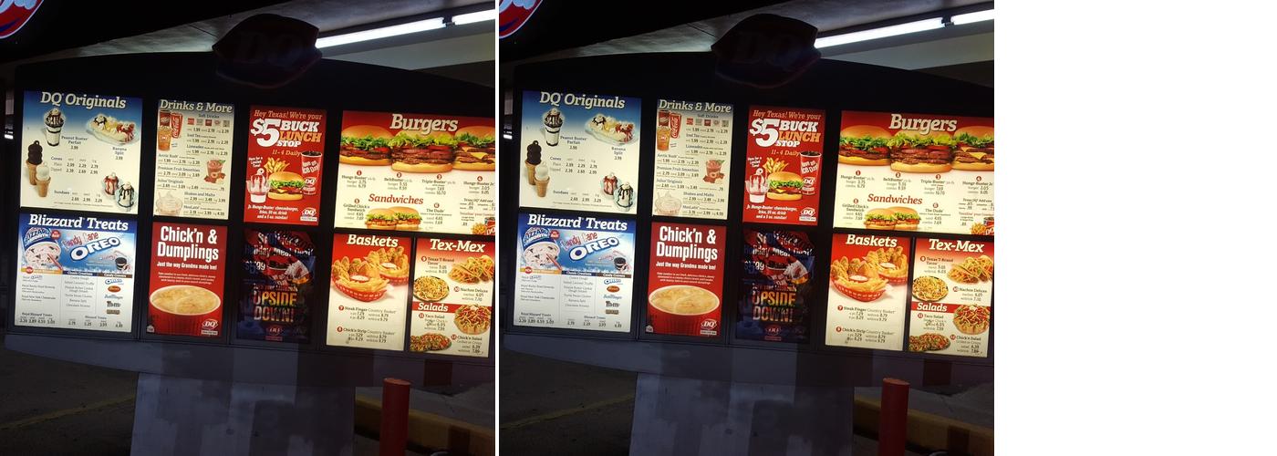 Dairy Queen Menu