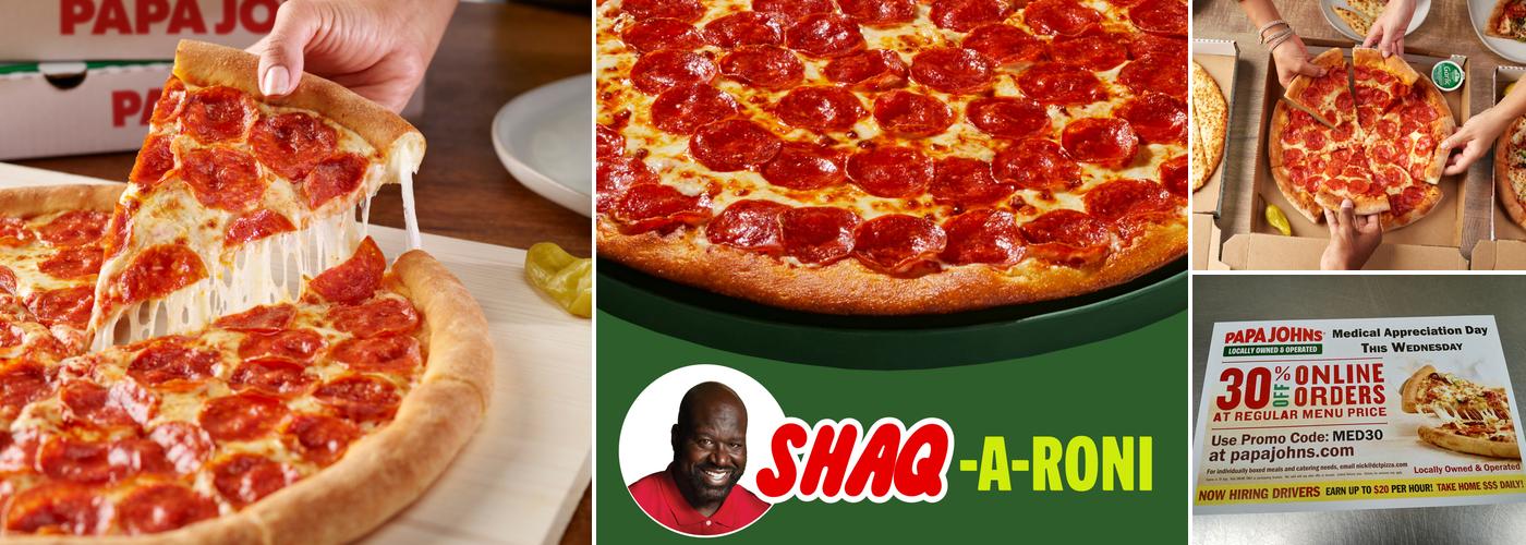 Papa Johns Pizza Menu