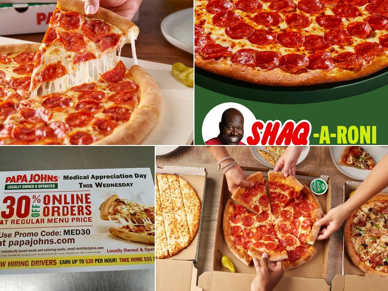 Papa Johns Pizza Menu