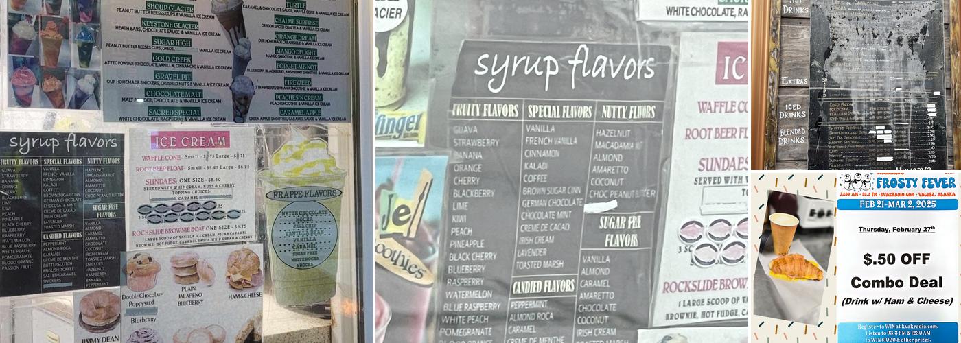 Sacred Grounds Menu