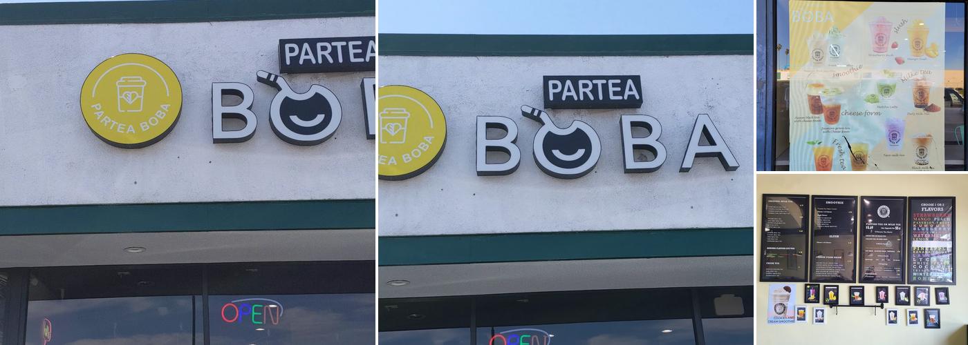Partea Boba Menu