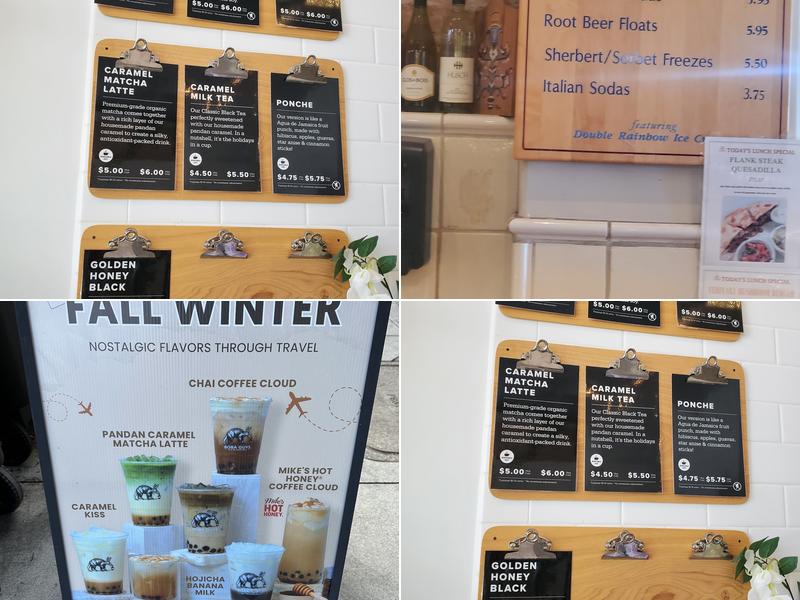 Boba Guys Burlingame Menu