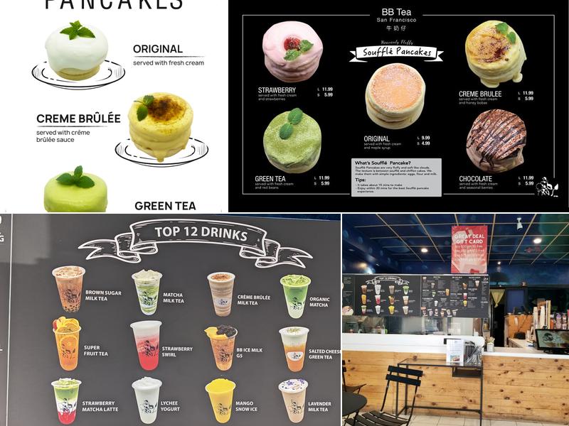 BB Tea Menu