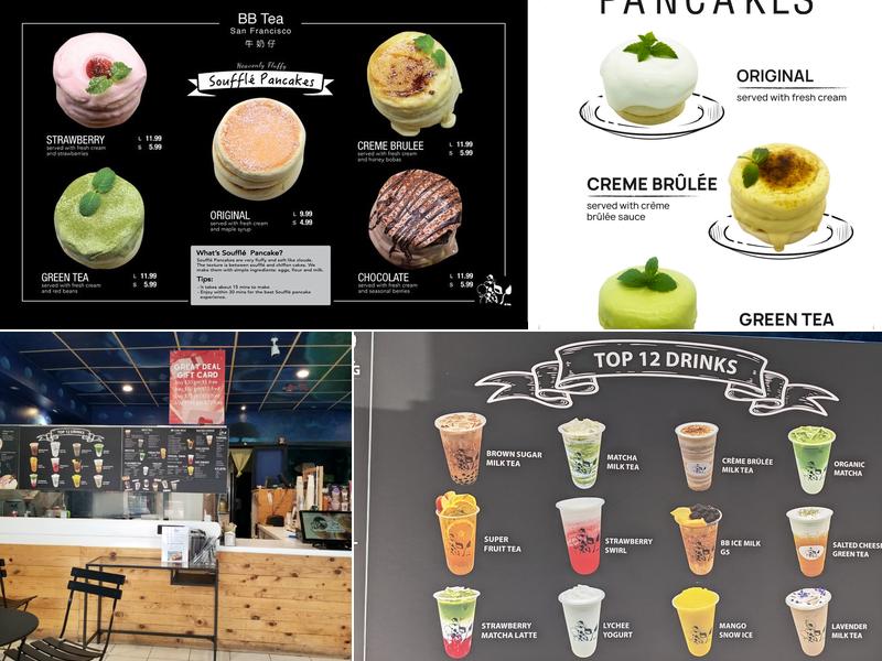 BB Tea Menu