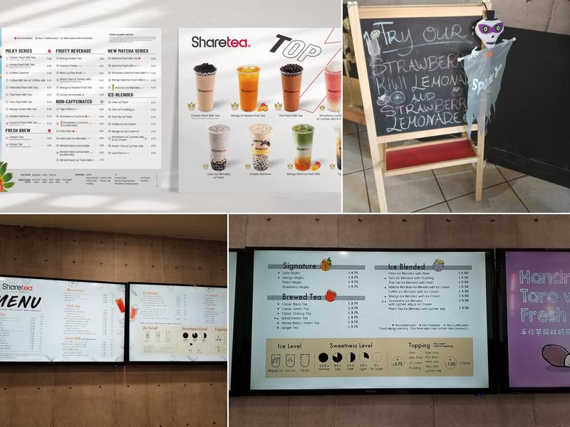 Sharetea Menu
