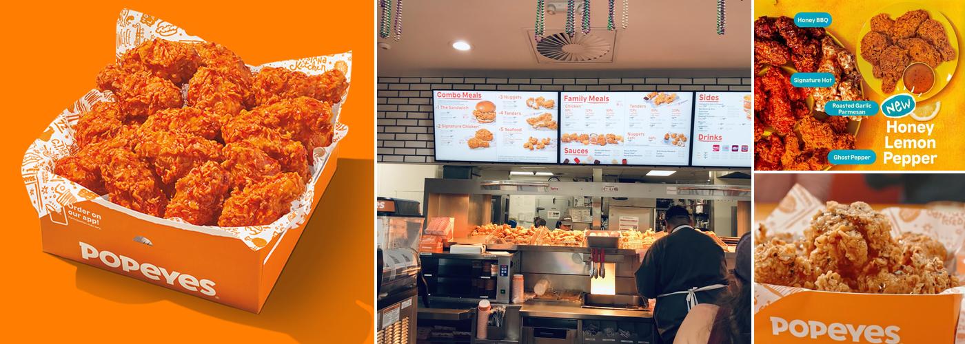 Popeyes Louisiana Kitchen Menu
