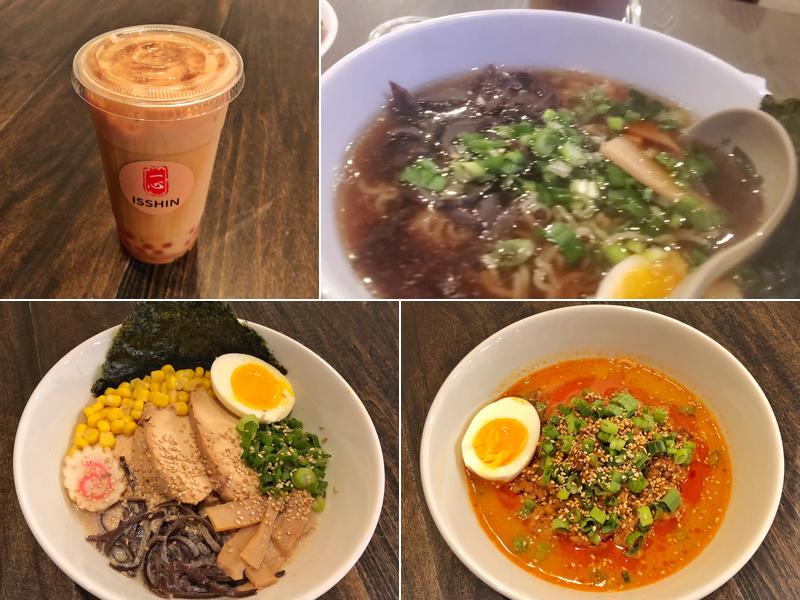 Isshin Ramen & Boba Menu