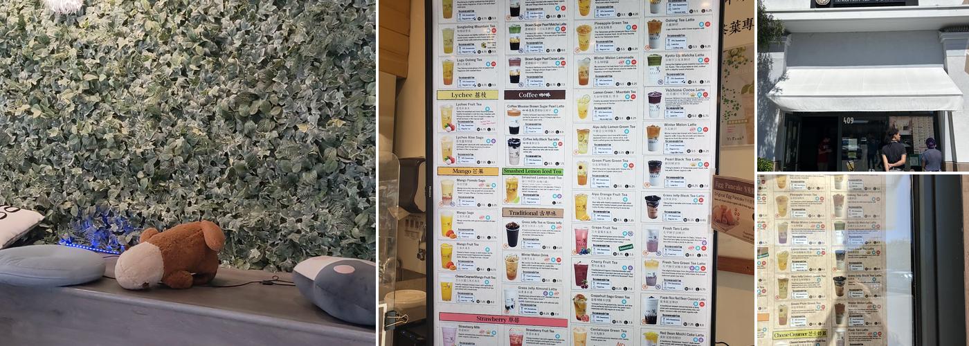 Yifang Taiwan Fruit Tea Menu