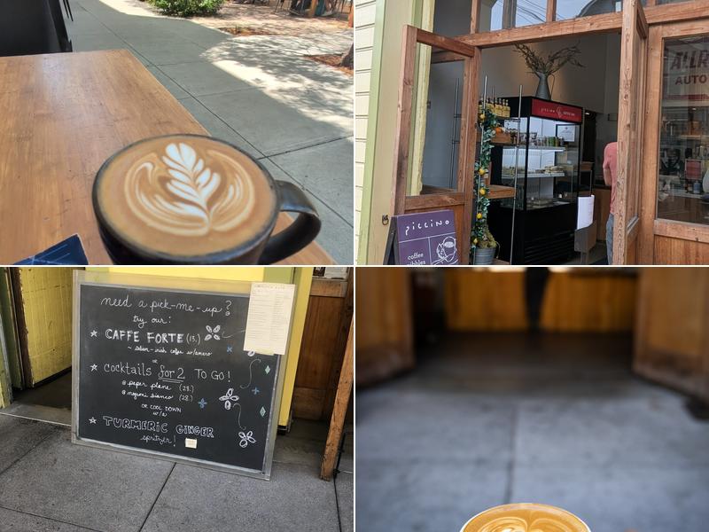 Piccino Coffee Bar Menu