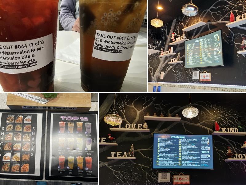 Passion-T Snacks & Desserts Menu