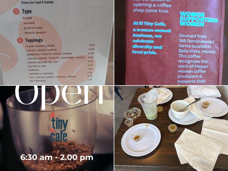 EL TINY CAFE Menu