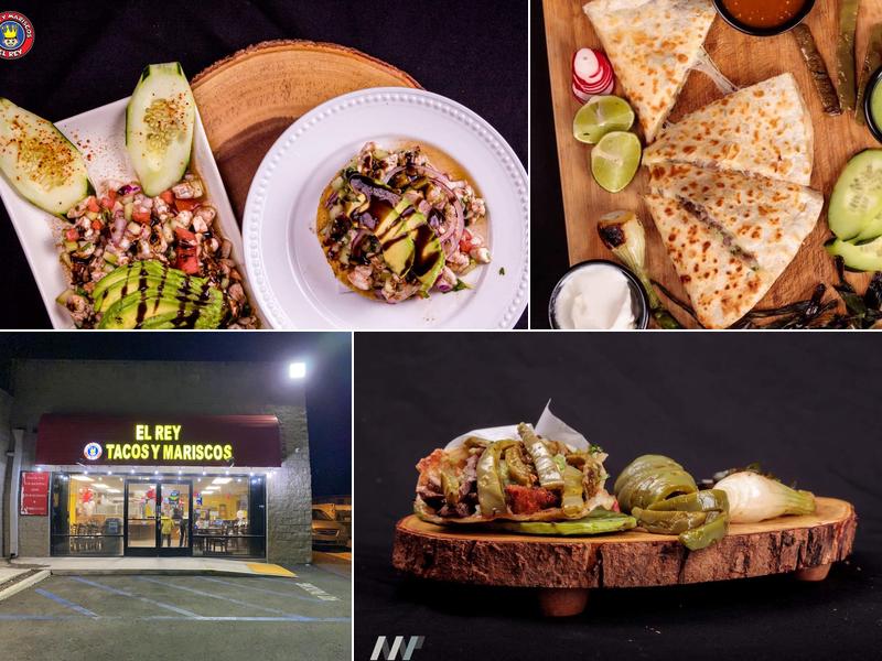 El Rey Tacos Y Mariscos 1034 W 6th St STE 105, Corona