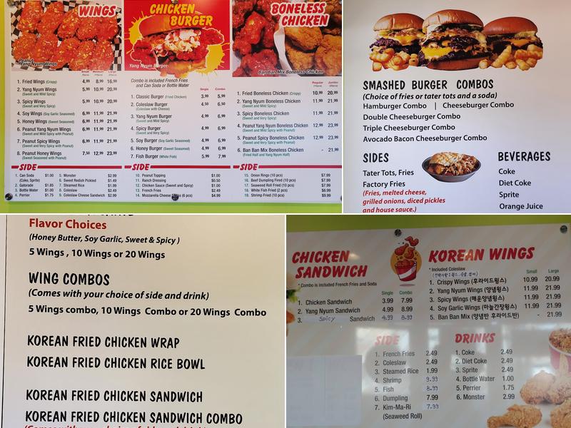 The Breakfast Burrito Factory - Korea Town Menu