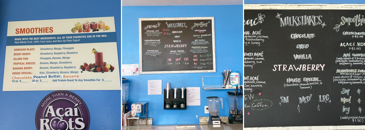 Yogurt Lounge Serra Mesa Menu