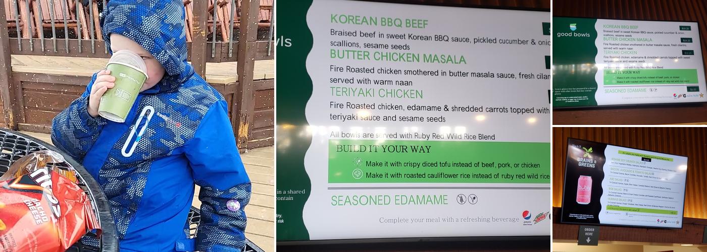 Paradise Warming House Menu