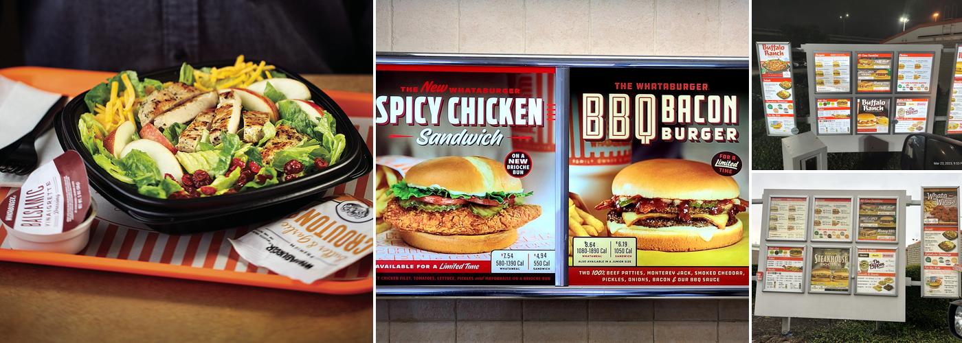Whataburger Menu