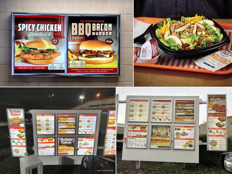 Whataburger Menu