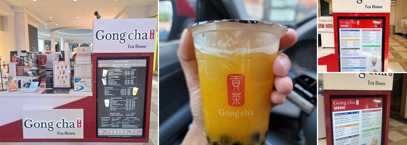 Gong Cha Tea Menu