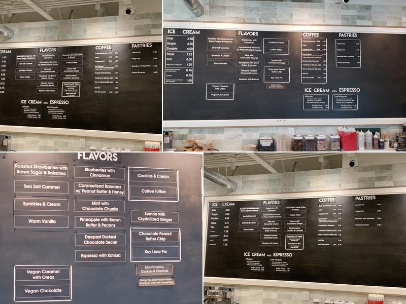 Bright Ice Scoop Shop Park Blvd Menu