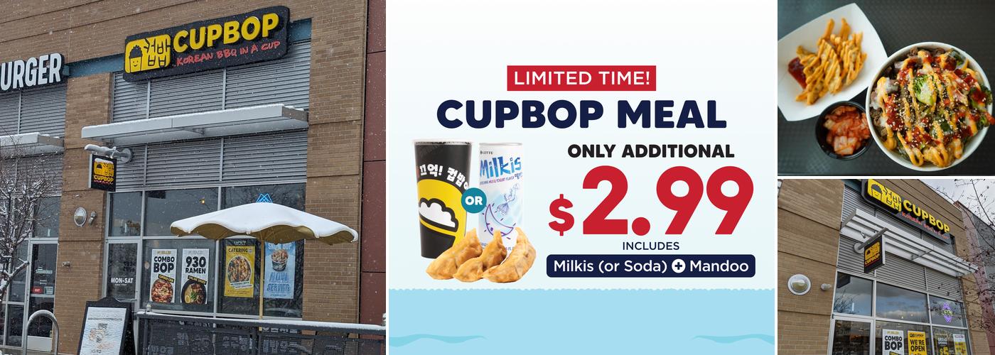 Cupbop - Korean BBQ in a Cup