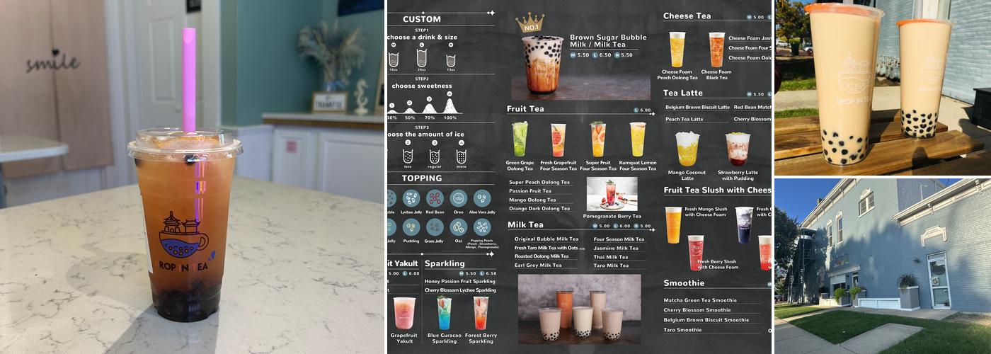 Drop In Tea Menu
