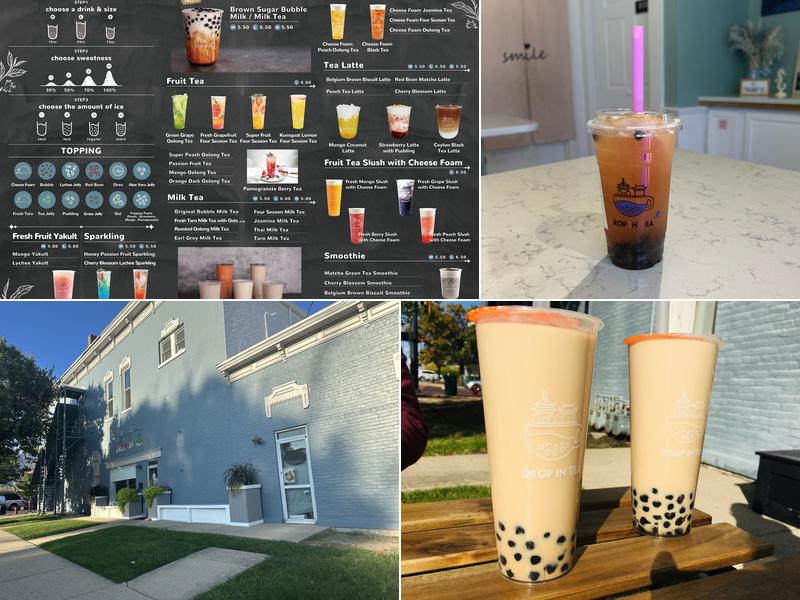 Drop In Tea Menu