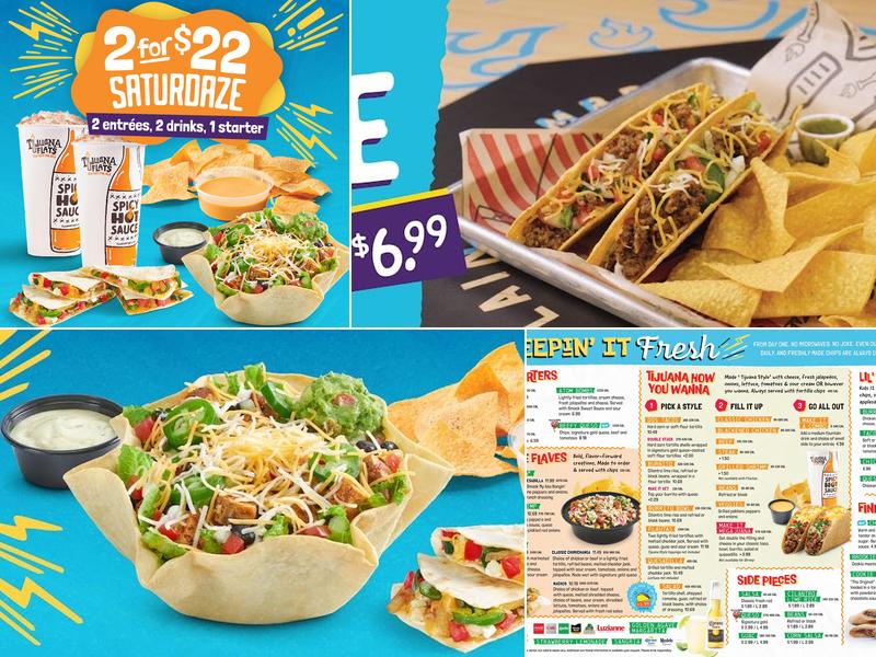 Tijuana Flats Menu