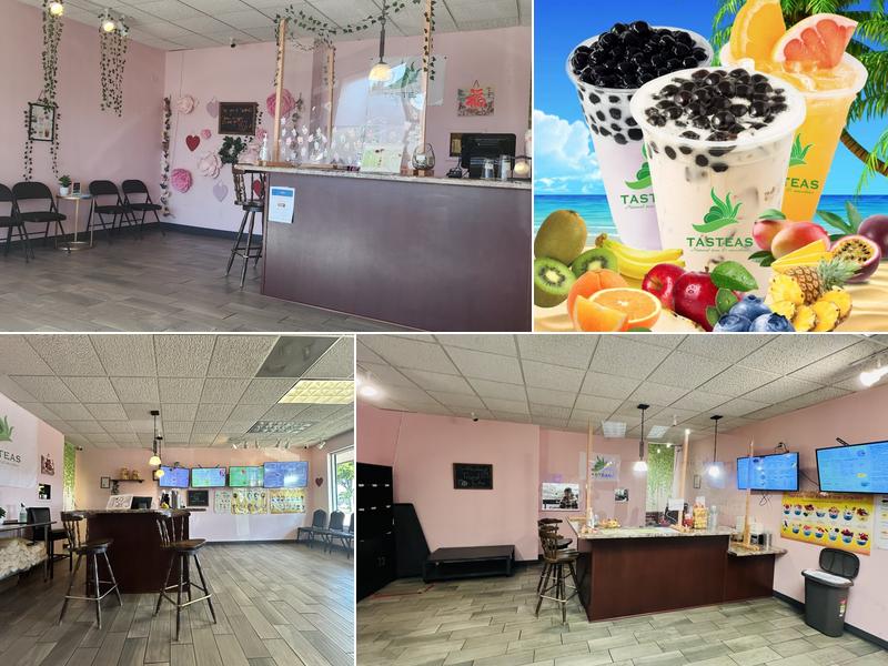 TASTEAS Bubble Waffle,Tea & Rolled Ice Cream