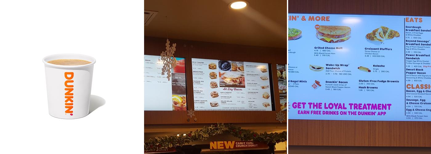 Dunkin' Menu