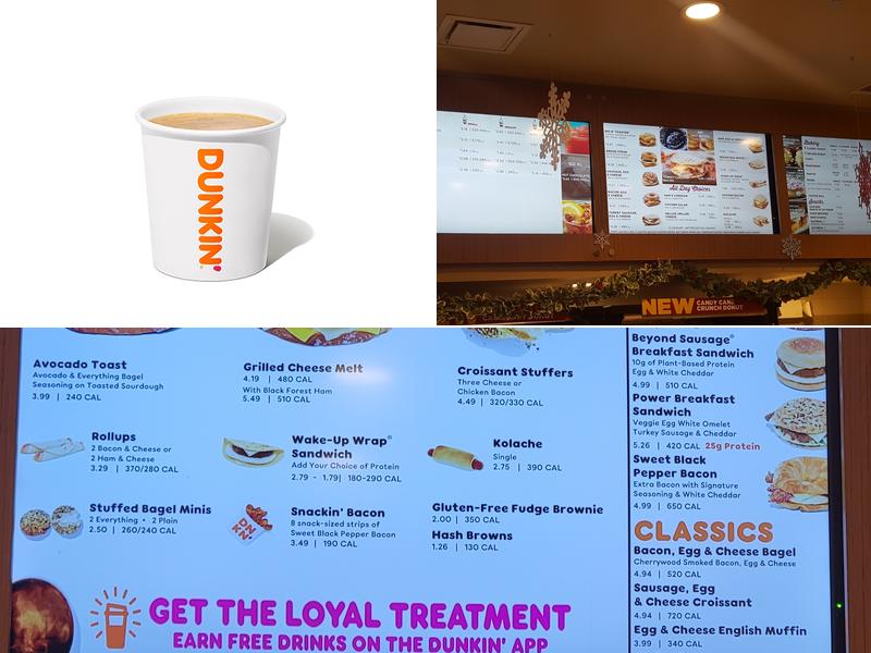 Dunkin' Menu