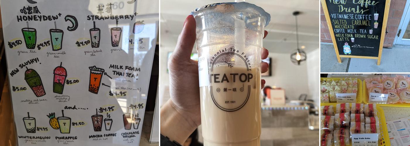 Tea Top Menu