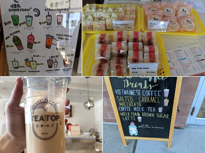 Tea Top Menu