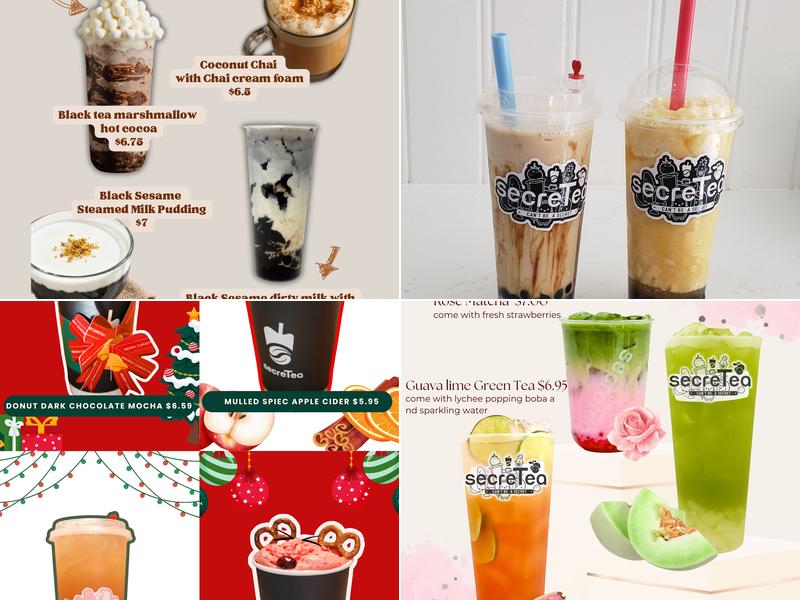 SecreTea Menu