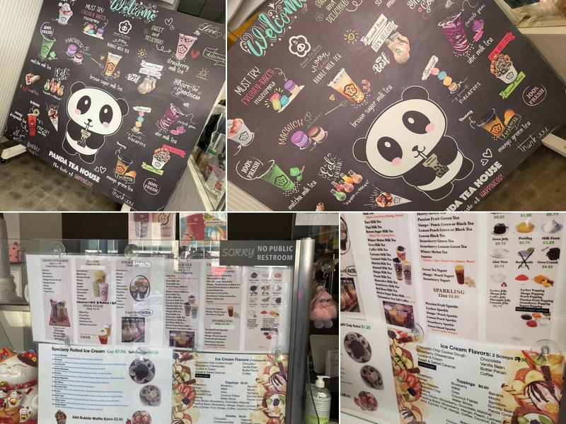 Panda Tea House Menu