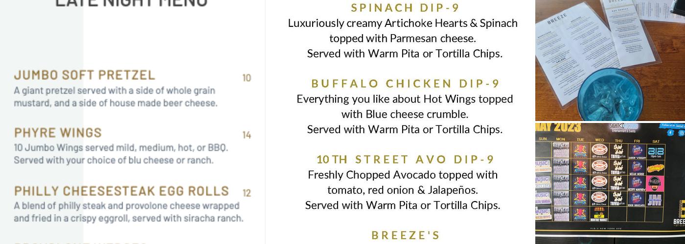 Breeze - St. Cloud Menu