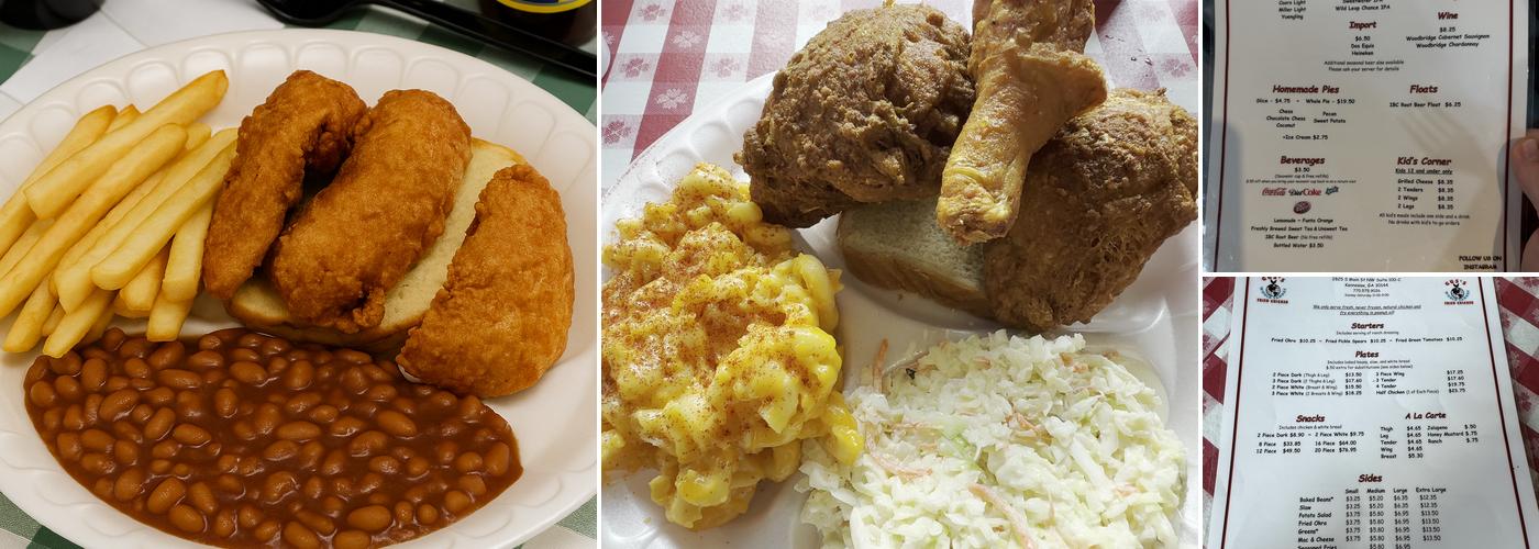 Gus's World Famous Fried Chicken Menu