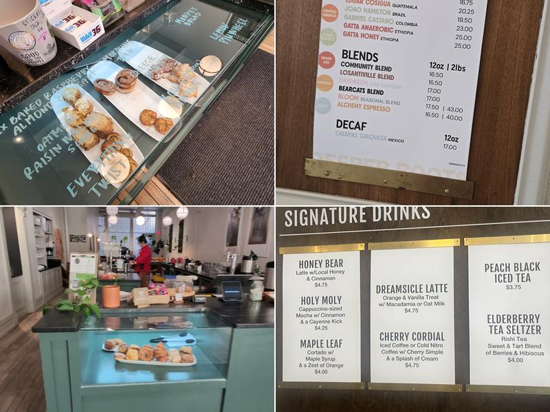 Deeper Roots Coffee Menu