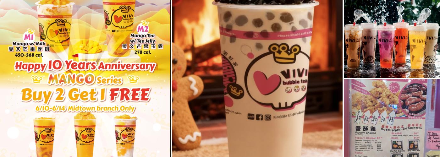 VIVI Bubble Tea - Hell’s Kitchen Menu