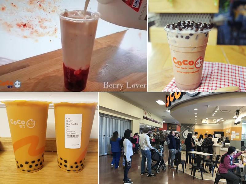 CoCo Fresh Tea & Juice Menu