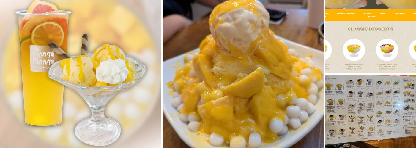 Mango Mango Dessert Menu