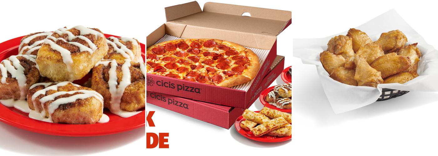 Cicis Pizza Menu