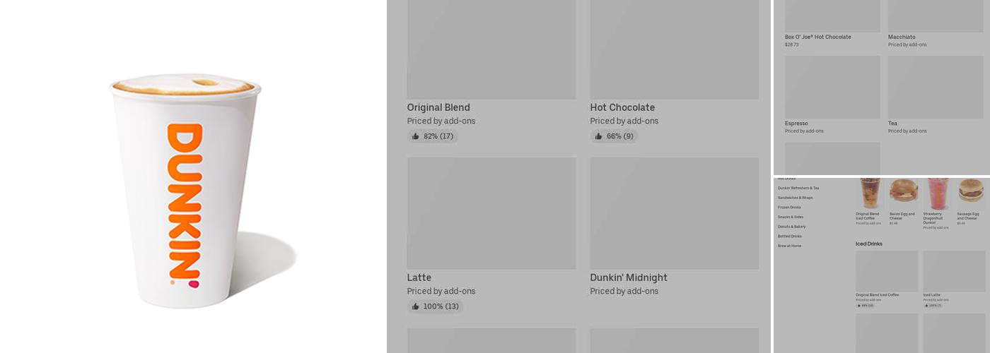 Dunkin' Menu