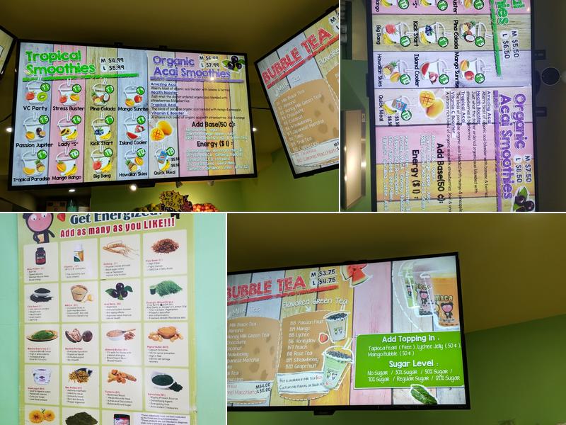 Jupioca Menu