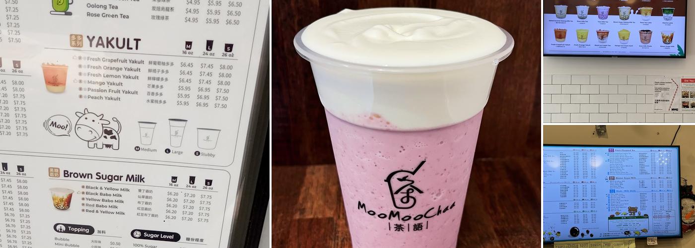 MooMooChaa Menu