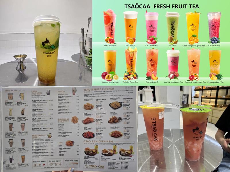 Tsaocaa Menu