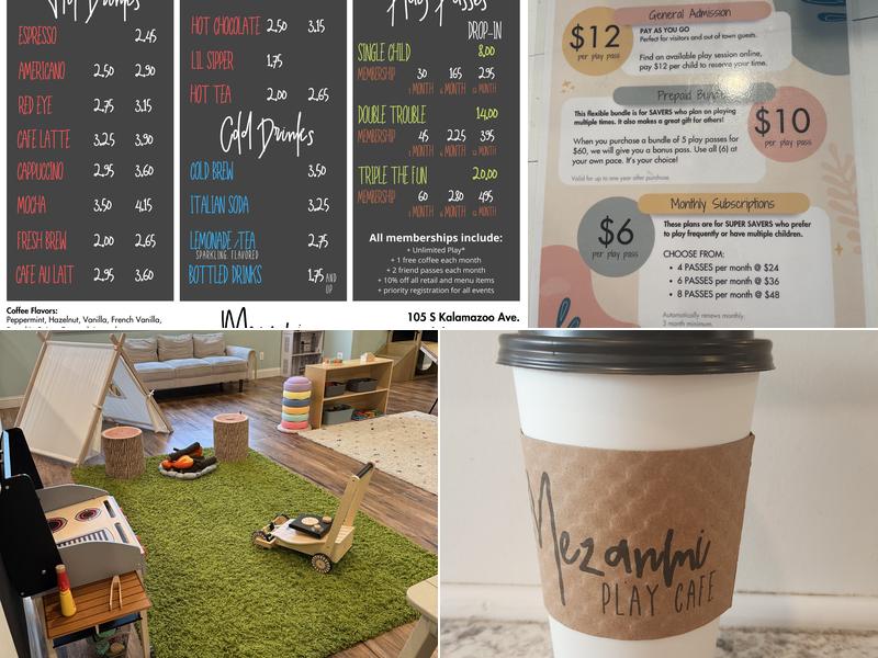 Mezanmi Play Cafe Menu