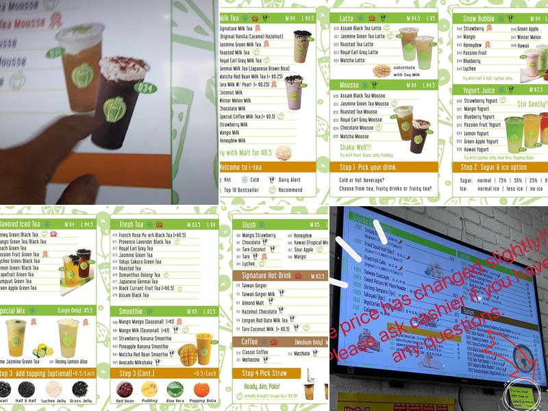 ITEA Menu