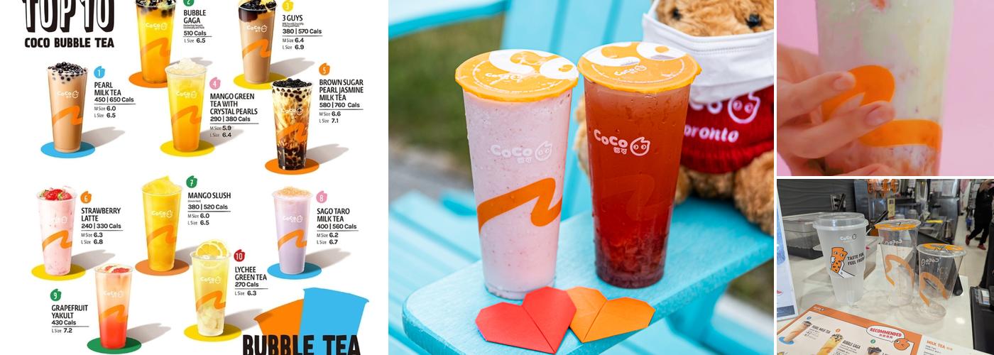 CoCo Fresh Tea & Juice Menu