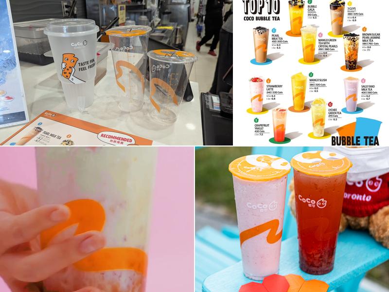 CoCo Fresh Tea & Juice Menu